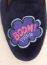 Detail View - Click To Enlarge - STUBBS & WOOTTON - 'Boom Pow' velvet slip-ons