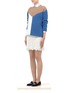 Front View - Click To Enlarge - STUBBS & WOOTTON - 'Boom Pow' velvet slip-ons