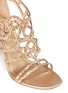 Detail View - Click To Enlarge - RENÉ CAOVILLA - Crystal spiral Venetian sandals