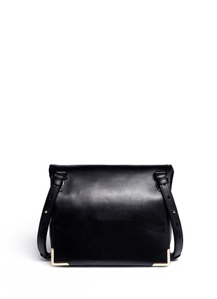Back View - Click To Enlarge - ALEXANDER WANG - Prisma leather two-way lunch bag