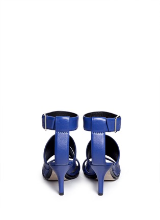 Back View - Click To Enlarge - ALEXANDER WANG - Elise strappy leather sandals