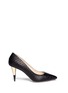Main View - Click To Enlarge - 73426 - Snakeskin-effect leather pumps