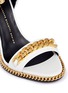 Detail View - Click To Enlarge - 73426 - Chain wedge sandals