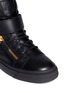 Detail View - Click To Enlarge - 73426 - 'London' eagle leather sneakers
