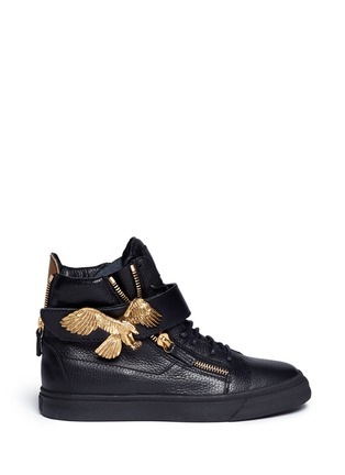 Main View - Click To Enlarge - 73426 - 'London' eagle leather sneakers