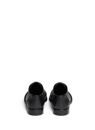Back View - Click To Enlarge - ALEXANDER WANG - Sophie contrast leather Oxfords