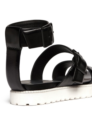 Detail View - Click To Enlarge - ALEXANDER WANG - Kira strappy platform sandals