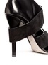 Detail View - Click To Enlarge - ALEXANDER WANG - Mila cutout lace-up ankle booties