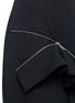 Detail View - Click To Enlarge - SAINT LAURENT - Detachable asymmetric ruffle skirt