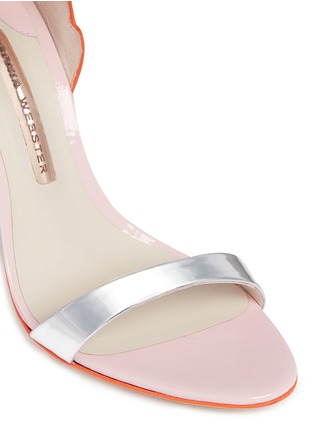 Detail View - Click To Enlarge - SOPHIA WEBSTER - 'Chiara' butterfly leather sandals