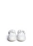 Front View - Click To Enlarge - SOPHIA WEBSTER - 'Lilico Jessie' floral appliqué leather mule sneakers