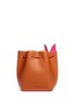 Detail View - Click To Enlarge - SOPHIA WEBSTER - 'Remi' butterfly leather bucket bag