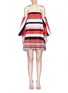 Main View - Click To Enlarge - 72723 - 'Amalfi stripe' off-shoulder cotton dress