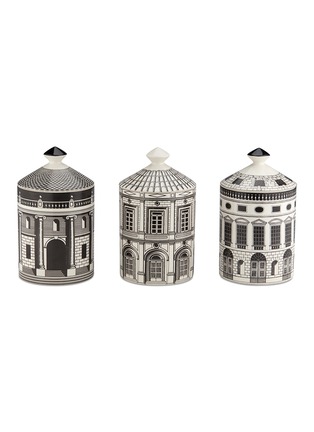 Main View - Click To Enlarge - FORNASETTI - Architecttura candle gift set 300g