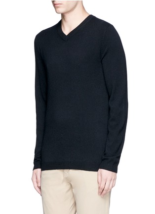 Front View - Click To Enlarge - INK. X LANE CRAWFORD - V-neck cashmere sweater
