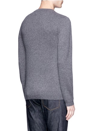 Back View - Click To Enlarge - INK. X LANE CRAWFORD - V-neck cashmere sweater