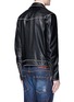 Back View - Click To Enlarge - 71465 - Stud leather jacket