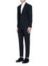 Figure View - Click To Enlarge - 71465 - 'Tokyo' stretch wool suit