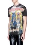 Front View - Click To Enlarge - 71465 - 'Sisters from Hell' crackled print T-shirt
