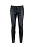 Main View - Click To Enlarge - 71465 - 'Skater' laminated raw skinny jeans
