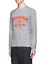 Front View - Click To Enlarge - 71465 - Logo print cotton sweatshirt