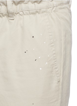 Detail View - Click To Enlarge - 71465 - Paint spot patchwork chinos