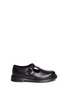 Main View - Click To Enlarge - DR. MARTENS - 'Goldie' leather kids school shoes