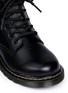 Detail View - Click To Enlarge - DR. MARTENS - 'Padley Mix' kids leather boots
