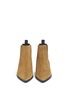 Front View - Click To Enlarge - ACNE STUDIOS - Suede Chelsea boots