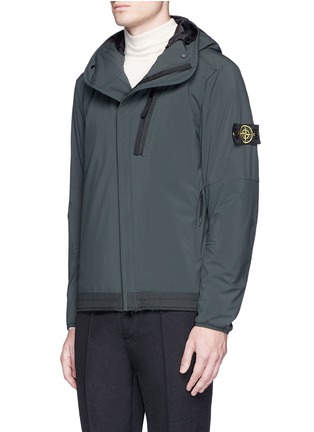Front View - Click To Enlarge - STONE ISLAND - 'Soft Shell - R' PrimaLoft® padded jacket