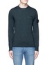 Main View - Click To Enlarge - STONE ISLAND - Logo patch wool sweater