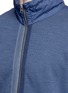 Detail View - Click To Enlarge - STONE ISLAND - Logo badge slub wool zip cardigan