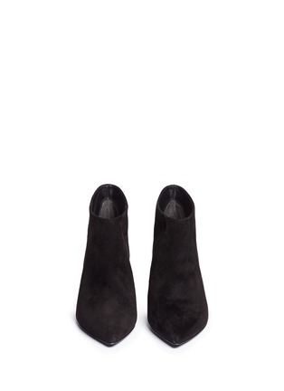 Figure View - Click To Enlarge - STELLA LUNA - Suede ankle boots