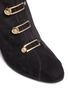 Detail View - Click To Enlarge - STELLA LUNA - Turnlock buckle suede boots