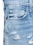 Detail View - Click To Enlarge - CURRENT/ELLIOTT - 'The Cropped Straight' distressed jeans