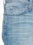 Detail View - Click To Enlarge - CURRENT/ELLIOTT - 'The Cropped Flip Flop' frayed flare jeans