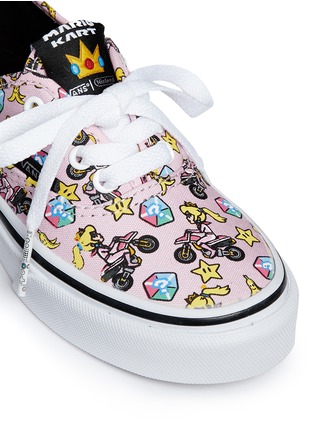 Detail View - Click To Enlarge - VANS - x Nintendo 'Authentic' character print canvas kids sneakers