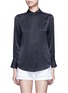 Main View - Click To Enlarge - EQUIPMENT - x Kate Moss 'Jonie' split sleeve silk georgette shirt
