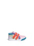 Main View - Click To Enlarge - SOPHIA WEBSTER - 'Riley' mix tropical print mid top toddler sneakers
