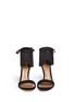 Front View - Click To Enlarge - GIANVITO ROSSI - 'Olivia' fringe cuff suede sandals
