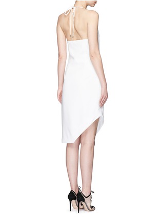Back View - Click To Enlarge - C/MEO COLLECTIVE - 'Same Road' crépon halter dress