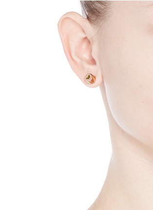 Figure View - Click To Enlarge - EDDIE BORGO - 'Crystal Triangle' stud earrings