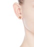 Figure View - Click To Enlarge - EDDIE BORGO - 'Crystal Triangle' stud earrings