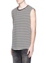 Front View - Click To Enlarge - R13 - Stripe sleeveless T-shirt