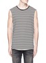Main View - Click To Enlarge - R13 - Stripe sleeveless T-shirt