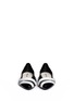 Figure View - Click To Enlarge - MELISSA - x Karl Lagerfeld 'Trippy' zip detail PVC flats