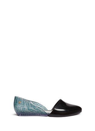 Main View - Click To Enlarge - MELISSA - x Jason Wu 'Christy' lace print d'Orsay flats