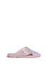 Main View - Click To Enlarge - MELISSA - 'Sauce' colourblock PVC slide sandals