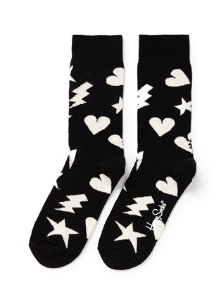 Main View - Click To Enlarge - HAPPY SOCKS - 'Punk Love' socks
