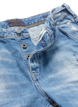 Detail View - Click To Enlarge - SCOTCH & SODA - 'Lot 22 The Explorer' patch embroidery jeans
